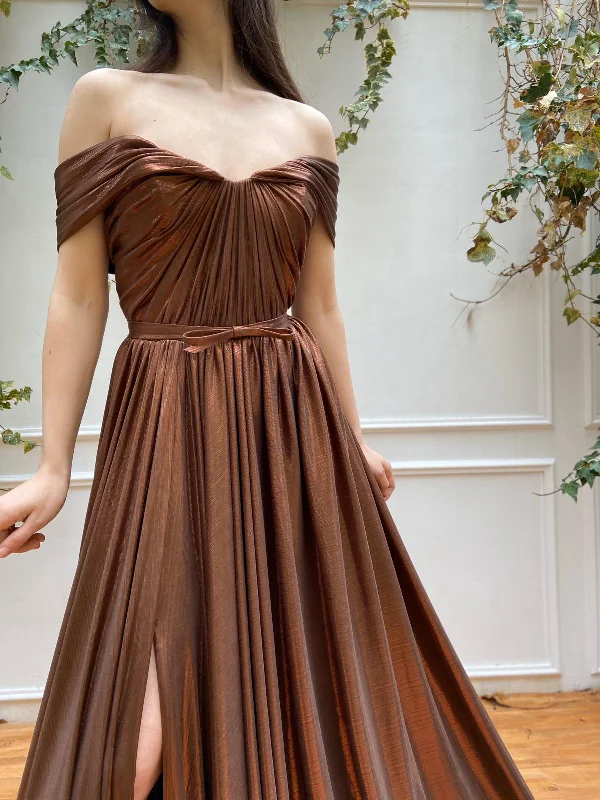 Limited Edition, Limited Price!Glossy Hazel Gown