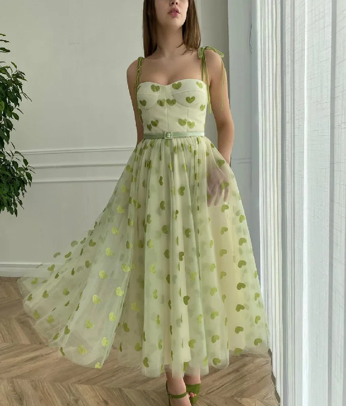 Today Only – Don’t Miss It!Green Hearty Dress