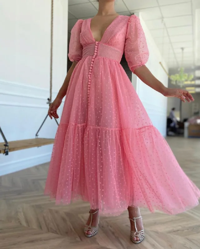 Massive Price Cuts!Hearty Fuchsia Pink Dress