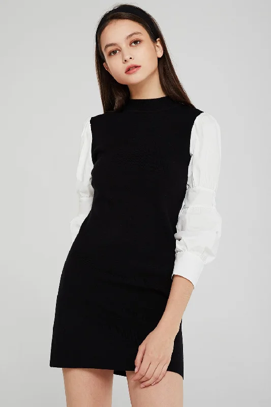 Time to Snag a Bargain!Isabel Shirt Combo Knit Dress