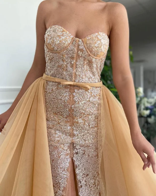 Your Discount is Waiting!Jasmine Charm Creamy Bridal Gown