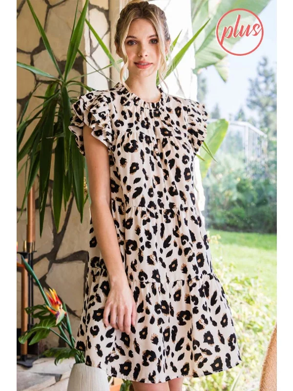 Your Shopping Spree Starts Here!Leopard Print Dress