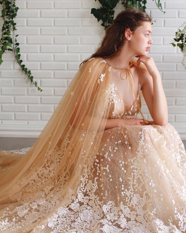 Special Discounts Inside!Lira's Lace and Tulle Dream Gown