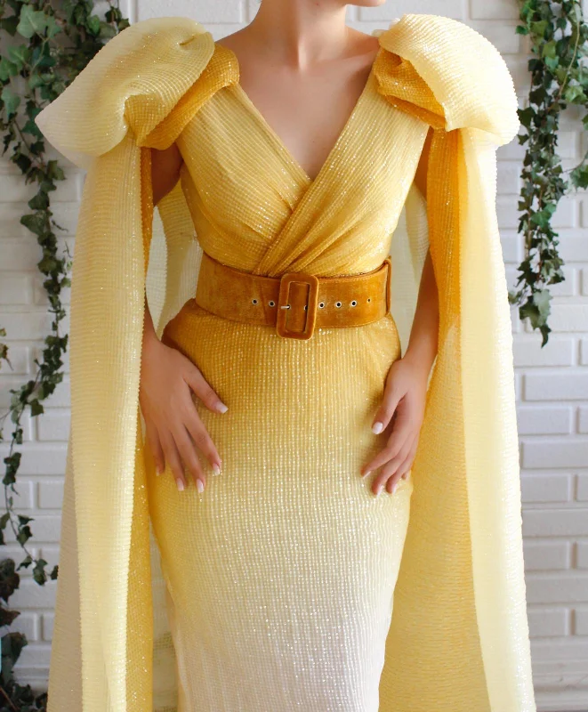 Lowest Prices Guaranteed!Melt Drop Sparkle Gown