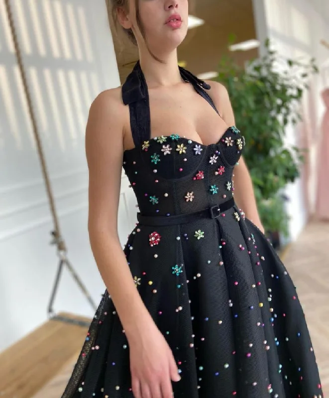 Incredible Savings Inside!Midnight Embroidered Dress