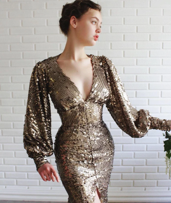 Shop Now and Save!Midnight Sequined Dress