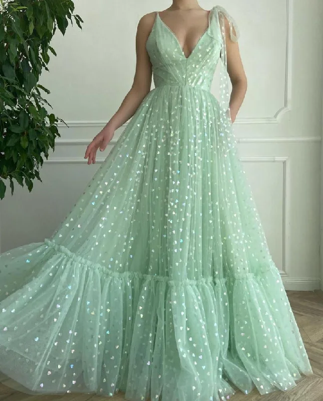 Limited Edition, Limited Price!Mint Hearty Gown