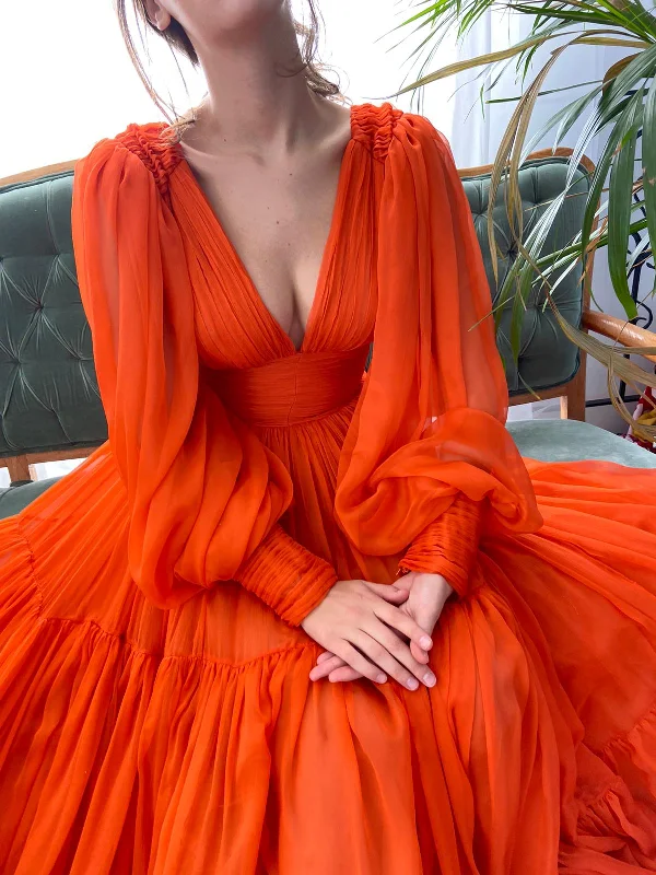 Your Dream Deal is Here!Oreoles Draped Gown