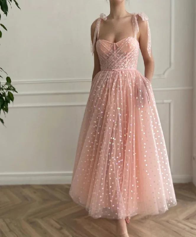 Flash Deals – Act Quickly!Pink Hearty Dress
