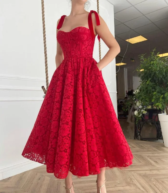 Find the Best Deals Here!Red Blossom Dress