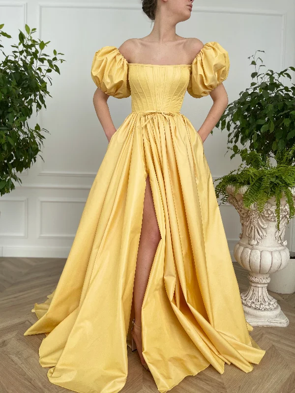 Save More with Every Purchase!Royal Sunshine Gown