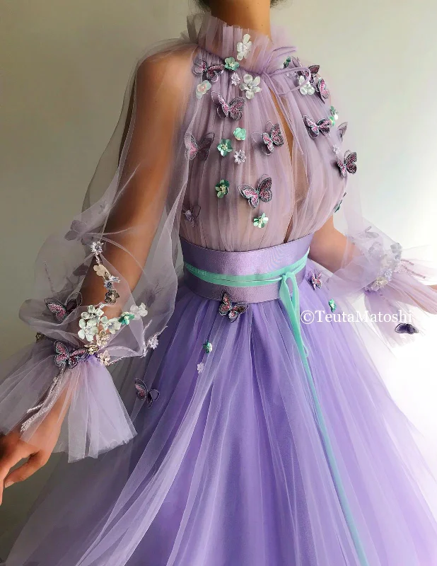 Save Like Never Before!Sara Blossoming Butterflies Gown