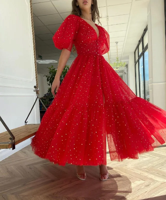 Your Exclusive Offer Awaits!Scarlet Red Dress