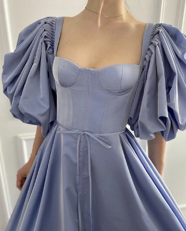 Instant Savings Await!Skysail Puffsleeves Gown