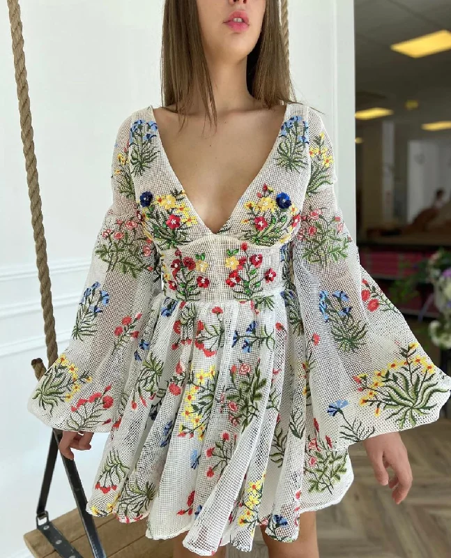 Save More When You Shop More!The Wildflowers Mini Dress