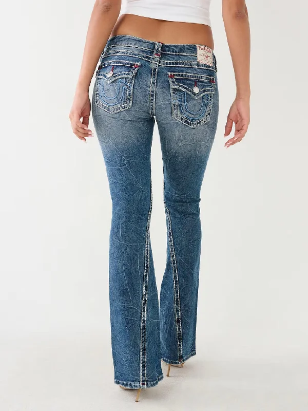 Shop the Hottest Deals!True Religion Womens Super T Joey Skinny Fit Blue Low Rise Jeans